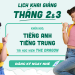 ThÔng BÁo LỊch Khai GiẢng ThÁng 2 3/2024 TẠi HỌc ViỆn The Dragon