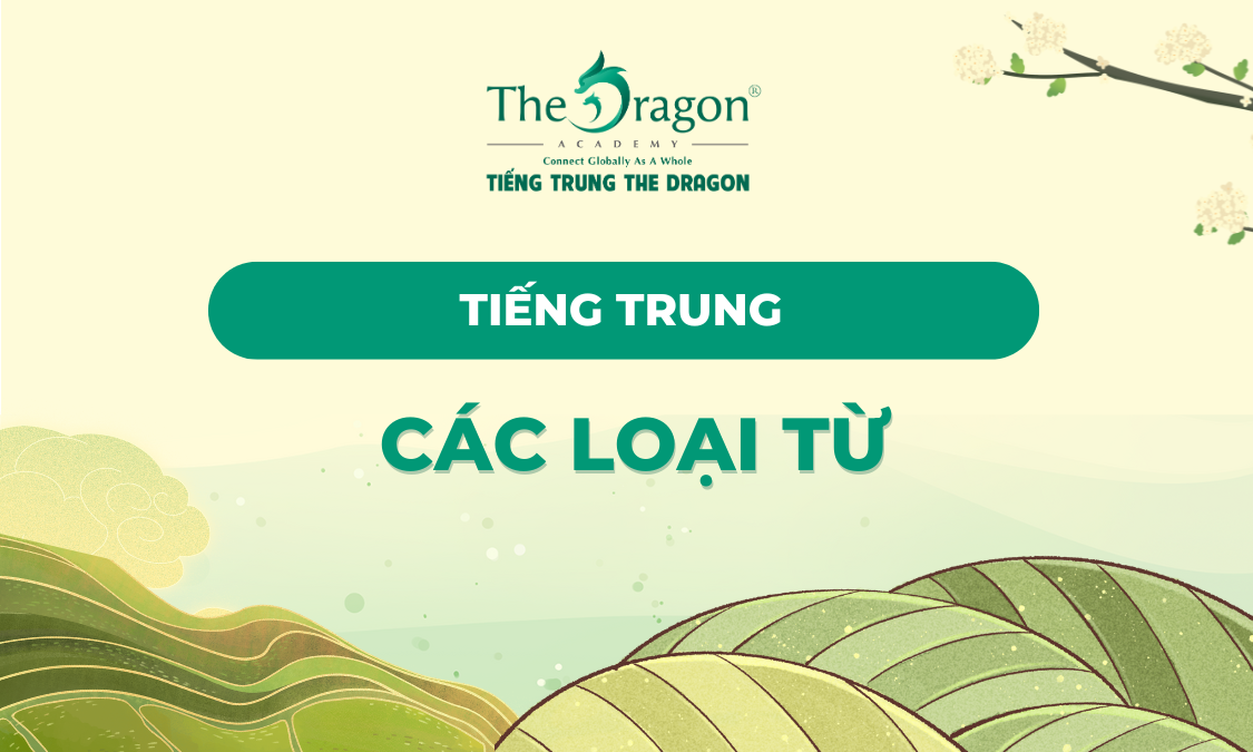 Các loại từ trong tiếng Trung cơ bản