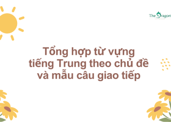 Tổng hợp từ vựng tiếng Trung theo chủ đề và mẫu câu giao tiếp