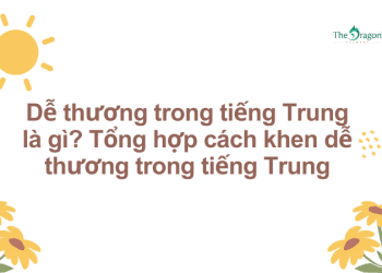 Dễ thương trong tiếng Trung là gì? Tổng hợp cách khen dễ thương trong tiếng Trung