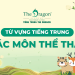 Từ vựng tiếng Trung về các môn thể thao và mẫu câu giao tiếp thông dụng