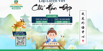 Lớp học luyện viết chữ Hán tại TP HCM
