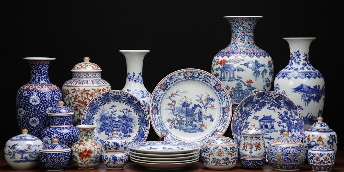 Các sản phẩm gốm sứ tinh xảo