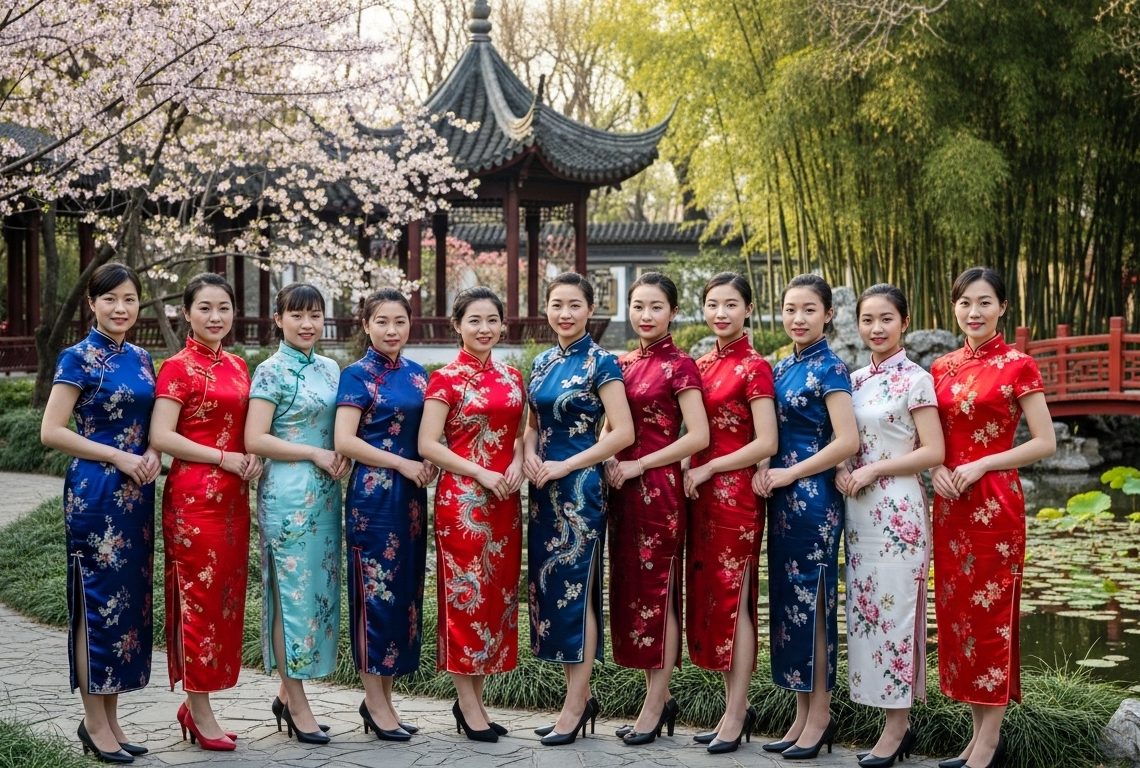 Nguồn gốc và lịch phát triển của sườn xám qua các thời kỳ