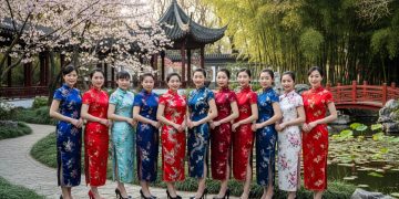 Sườn xám tiếng Trung là gì? Biểu tượng văn hoá của Trung Quốc