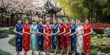 Sườn xám tiếng Trung là gì? Biểu tượng văn hoá của Trung Quốc