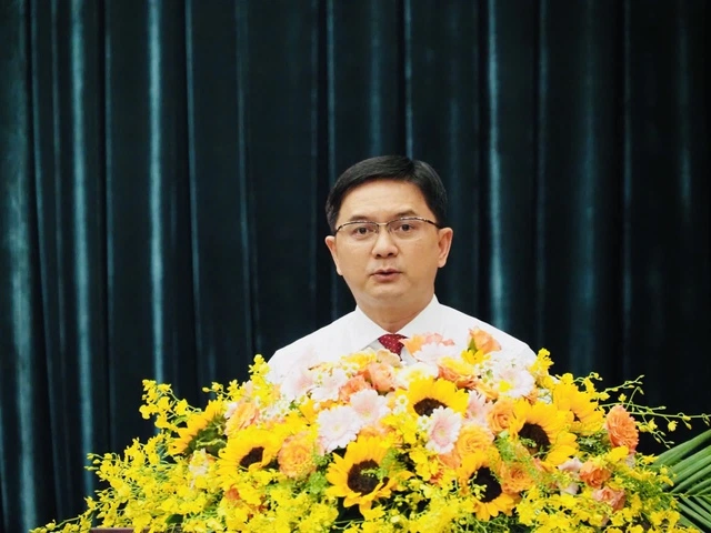 Ông Nguyễn Mạnh Cường, Phó chủ tịch UBND TP.HCM, phát biểu tại hội nghị