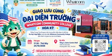 GIAO LƯU CÙNG ĐẠI DIỆN WHATCOM COMMUNITY COLLEGE (HOA KỲ) TẠI TIẾNG TRUNG THE DRAGON