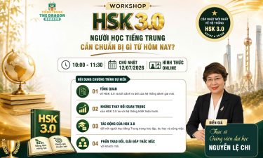Workshop Hsk 3.0: NgƯỜi HỌc TiẾng Trung CẦn ChuẨn BỊ GÌ TỪ HÔm Nay?