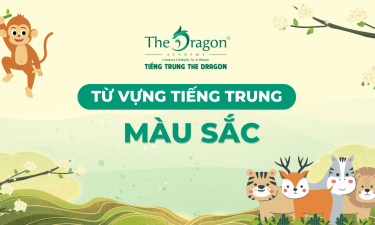 Từ vựng về màu sắc trong tiếng Trung và mẫu câu giao tiếp thông dụng